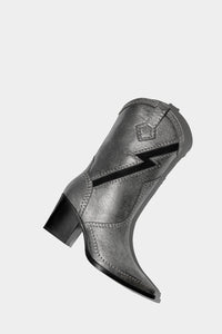 botas plata inspirada en beyonce para dama