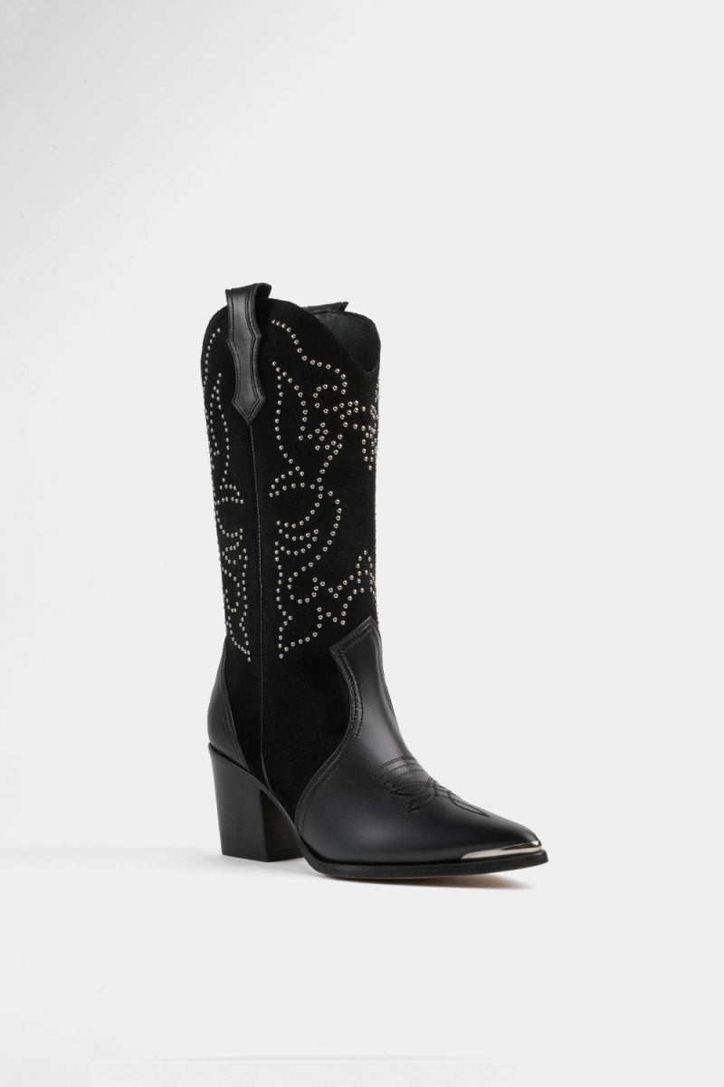 botas de diseñador western vaquero para mujer estilo cuadra