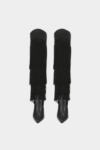 Vespa Black Suede